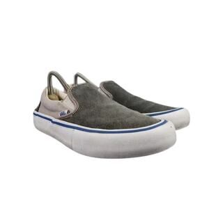 Vans Shoes Mens 7 Sneaker OG Slip On 59 Suede Canvas Skate Casual Ultracush Gray